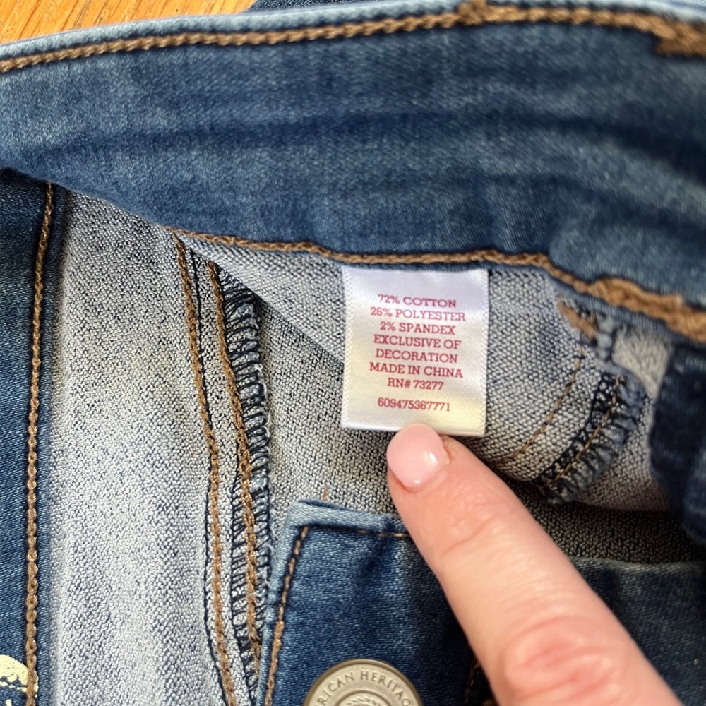 Jeggings size 1 | SO jeggings size 1 | Junior size 1 jeans - Picture 6 of 6